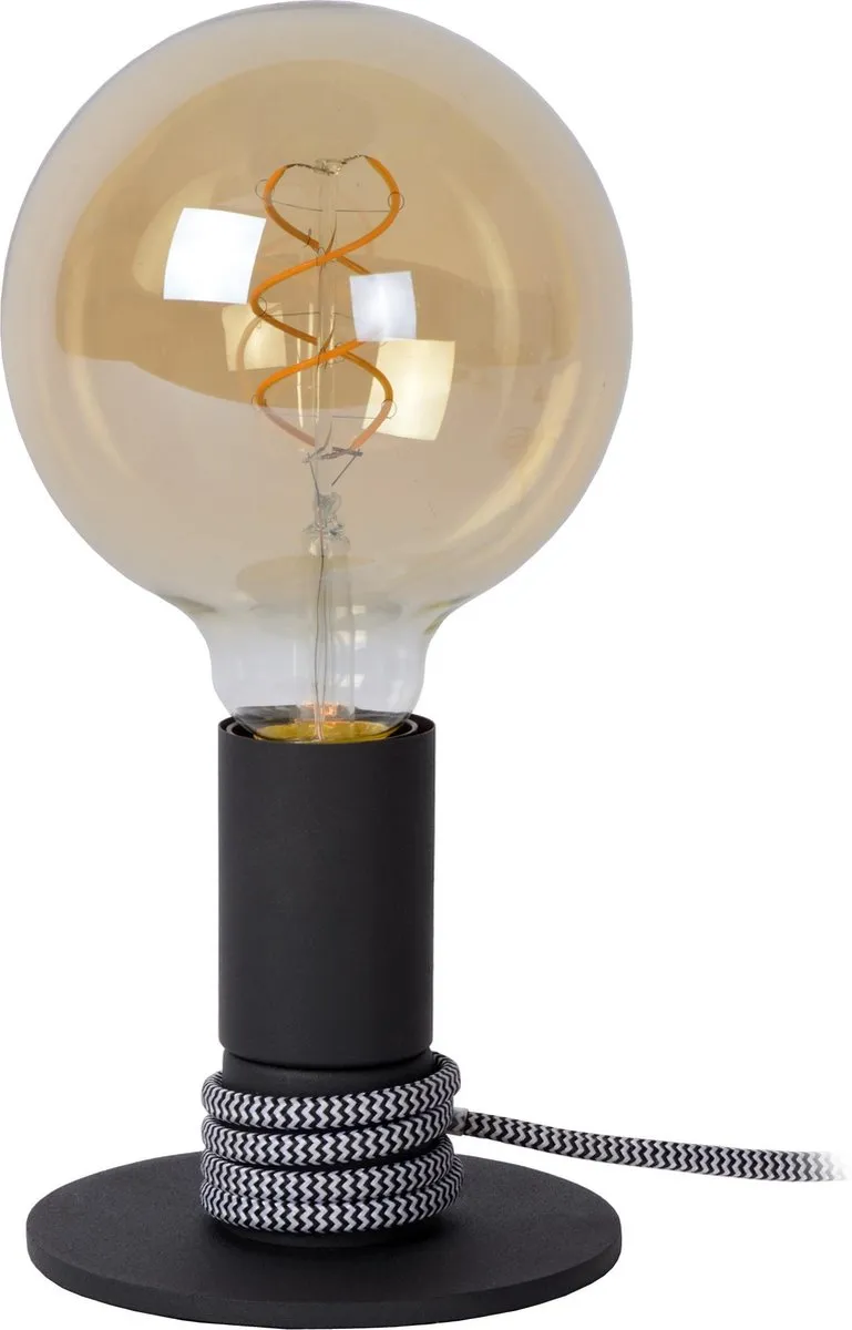 Lucide MARIT Tafellamp E27 - Zwart