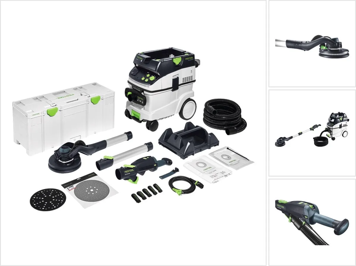 Festool LHS 2 225/CTM 36 Langnek Schuurmachine Set