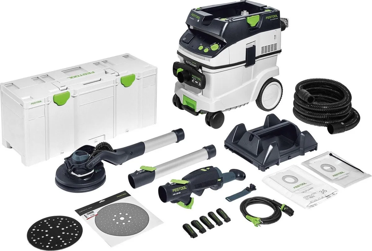 Festool LHS 2 225/CTM 36 Langnek Schuurmachine Set