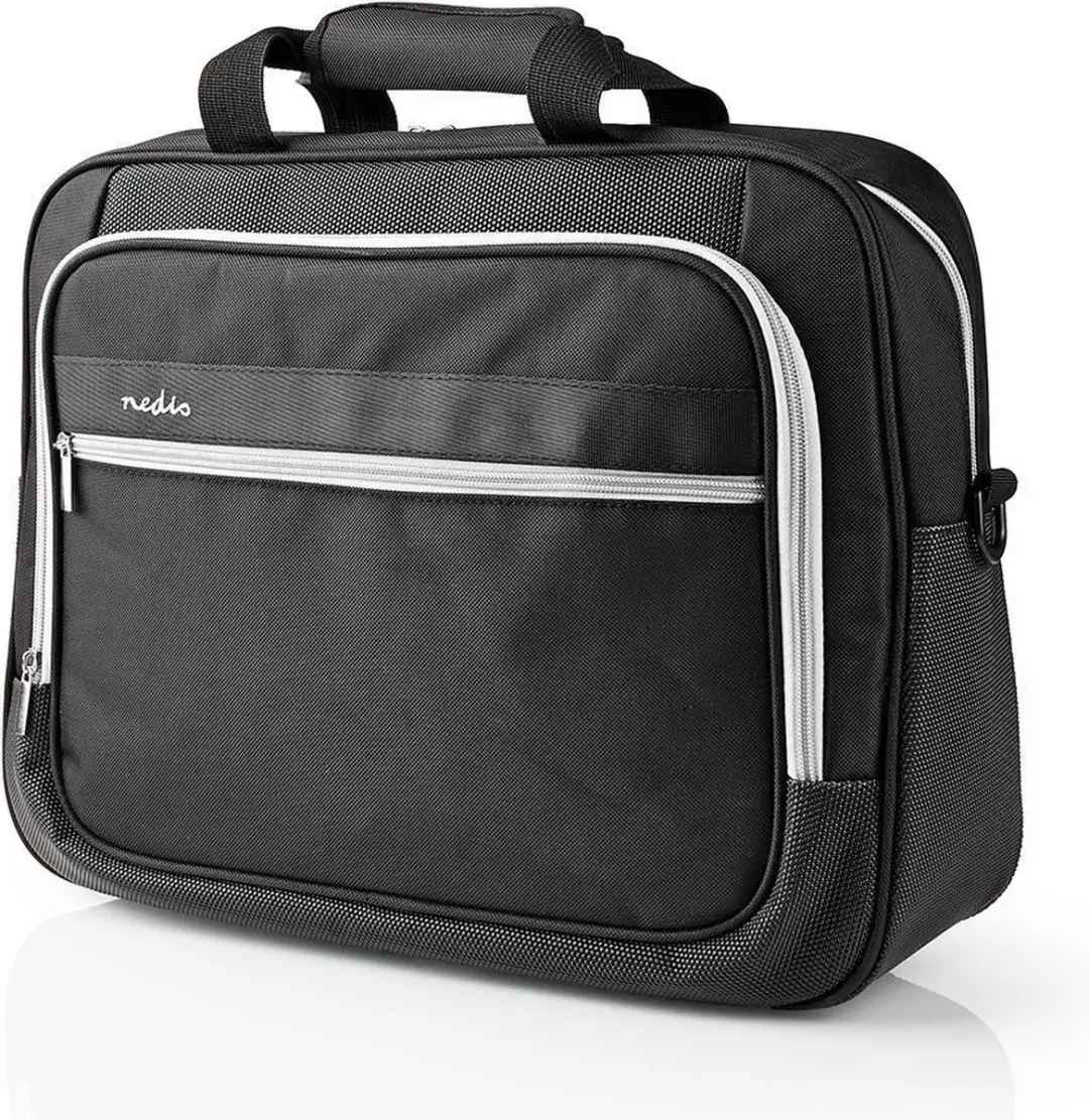 Nedis NBBG15200BK Notebook-Tas 15" - 10 Compartimenten - Zwart