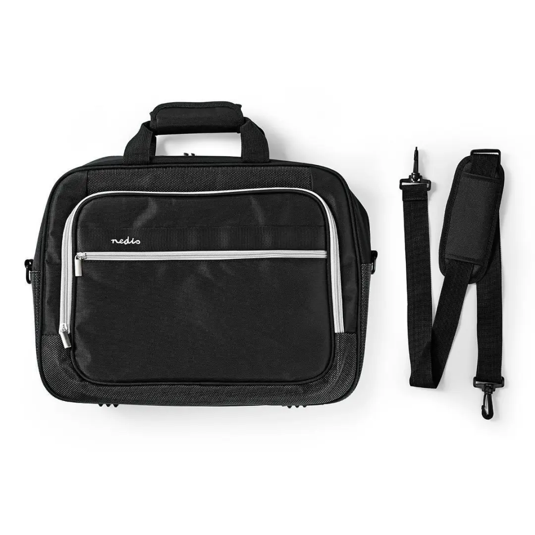Nedis NBBG15200BK Notebook-Tas 15" - 10 Compartimenten - Zwart - afbeelding 6 van 6