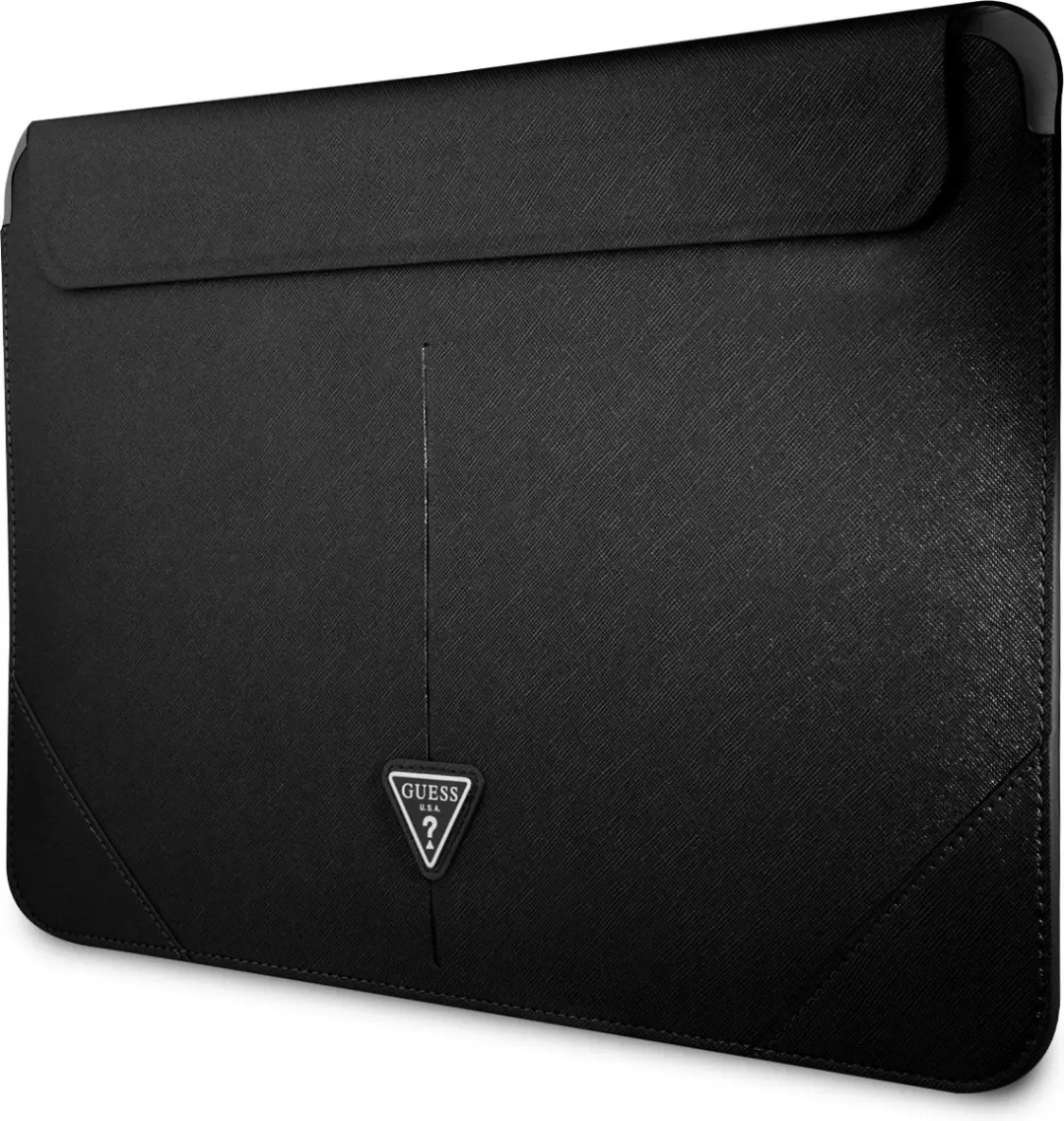 Guess Saffiano Laptoptas GUCS14PSATLK - 14 inch - Zwart
