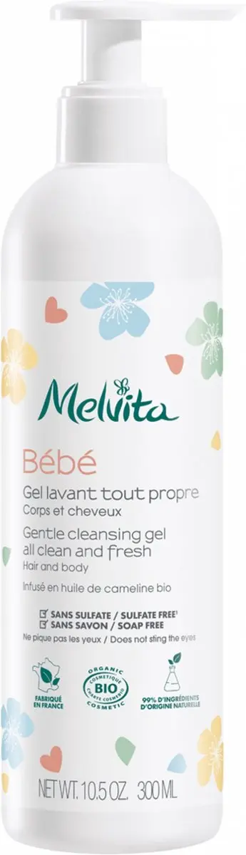 Melvita Bébé Biologische Reinigingsgel 300ml