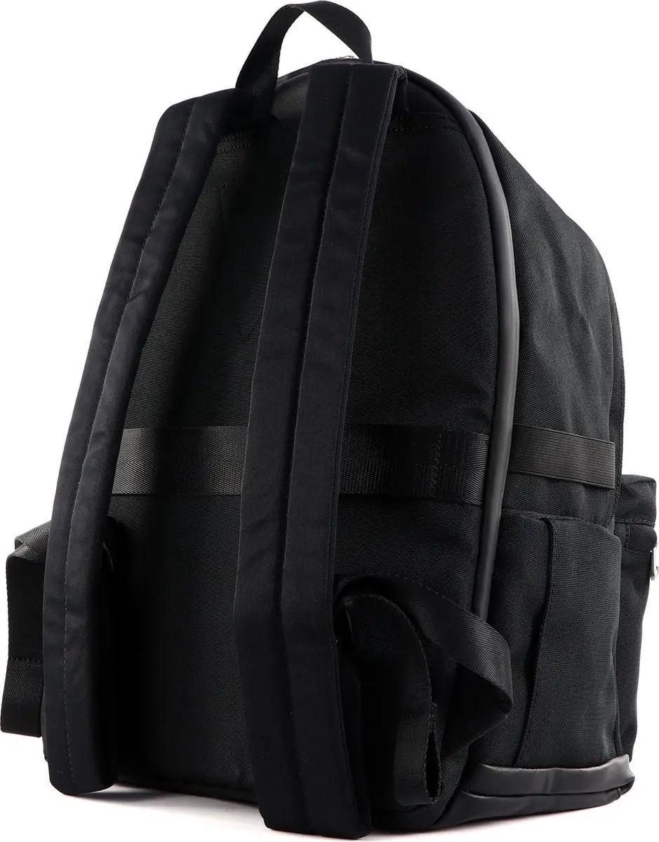 GUESS Tony Round Backpack - 3 Vakken - Zwart