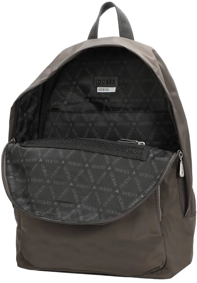 GUESS Milano Backpack HMMINYP5111 DET - 15.4 inch - 5 Vakken - Deep Taupe