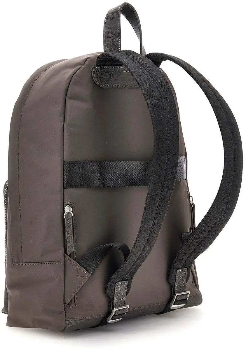 GUESS Milano Backpack HMMINYP5111 DET - 15.4 inch - 5 Vakken - Deep Taupe
