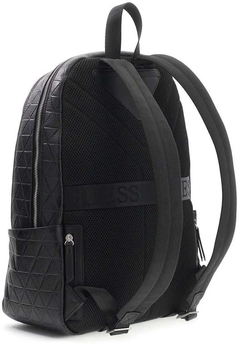 Guess Torino Backpack HMTOTEP6111 BLA - 15 inch - 12 vakken - Zwart