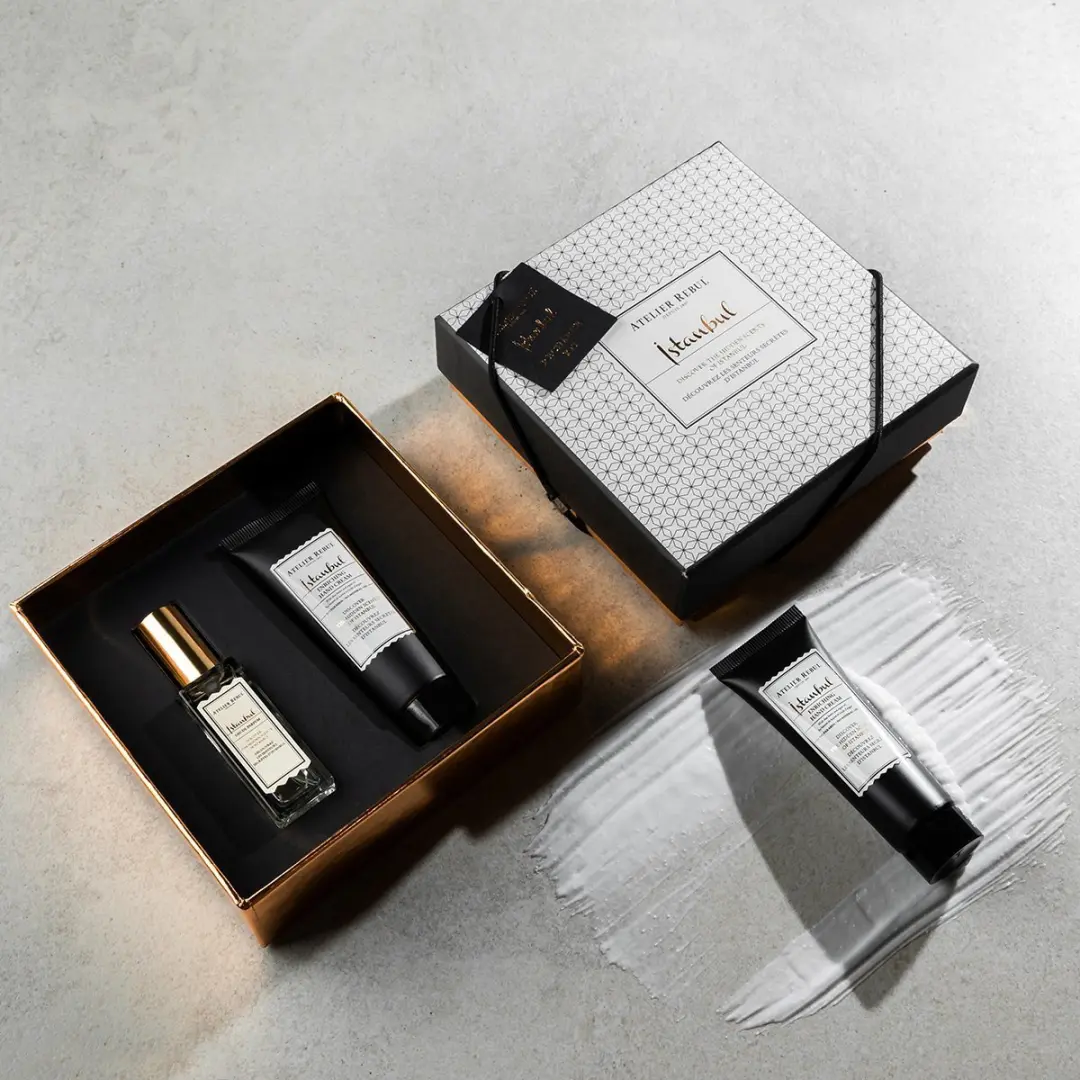 Atelier Rebul Istanbul Geschenkset - Mini Eau de Parfum & Handcrème 42ml