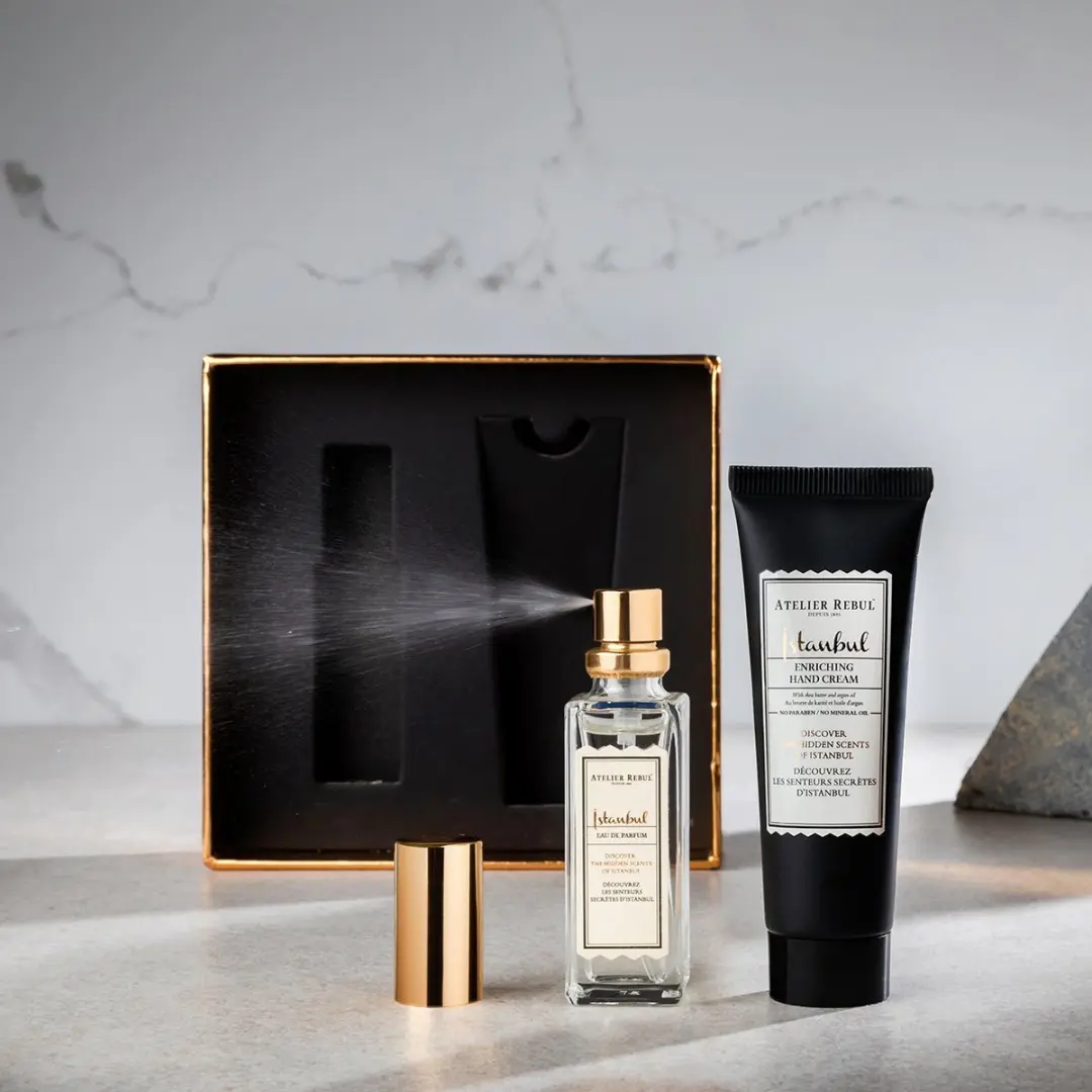 Atelier Rebul Istanbul Geschenkset - Mini Eau de Parfum & Handcrème 42ml