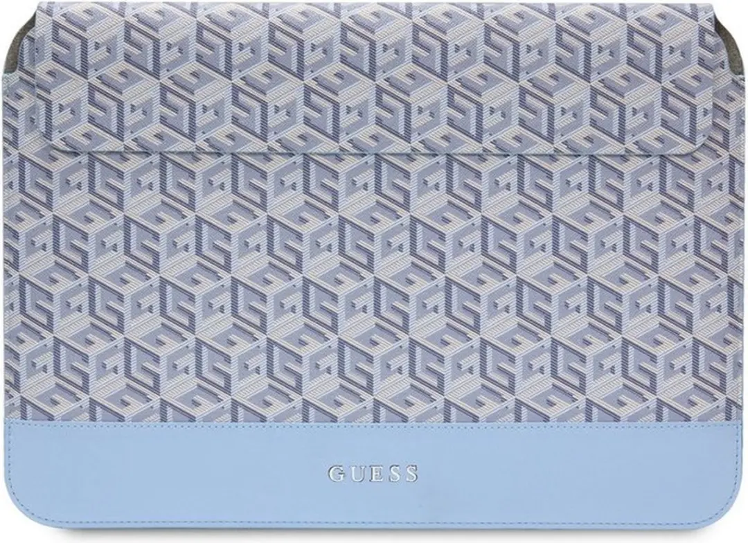 Guess G-Cube Hoesje MacBook 14" - Blauw
