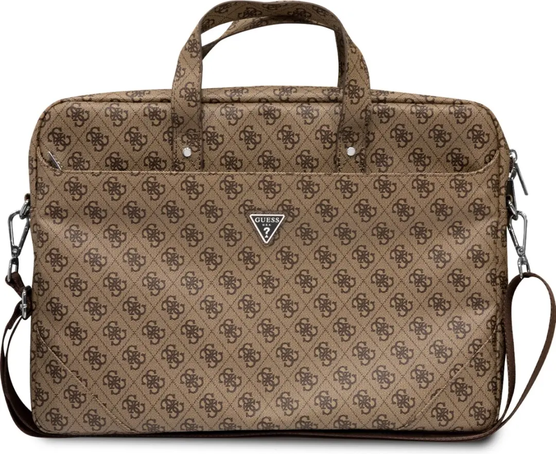 Guess 4G PU Triangle Logo Laptoptas 16"