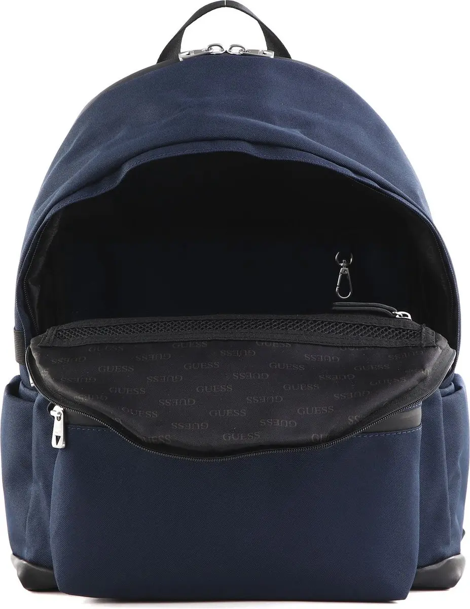Guess Tony Round Backpack HMTONYP3306 - 3 Vakken - Donkerblauw