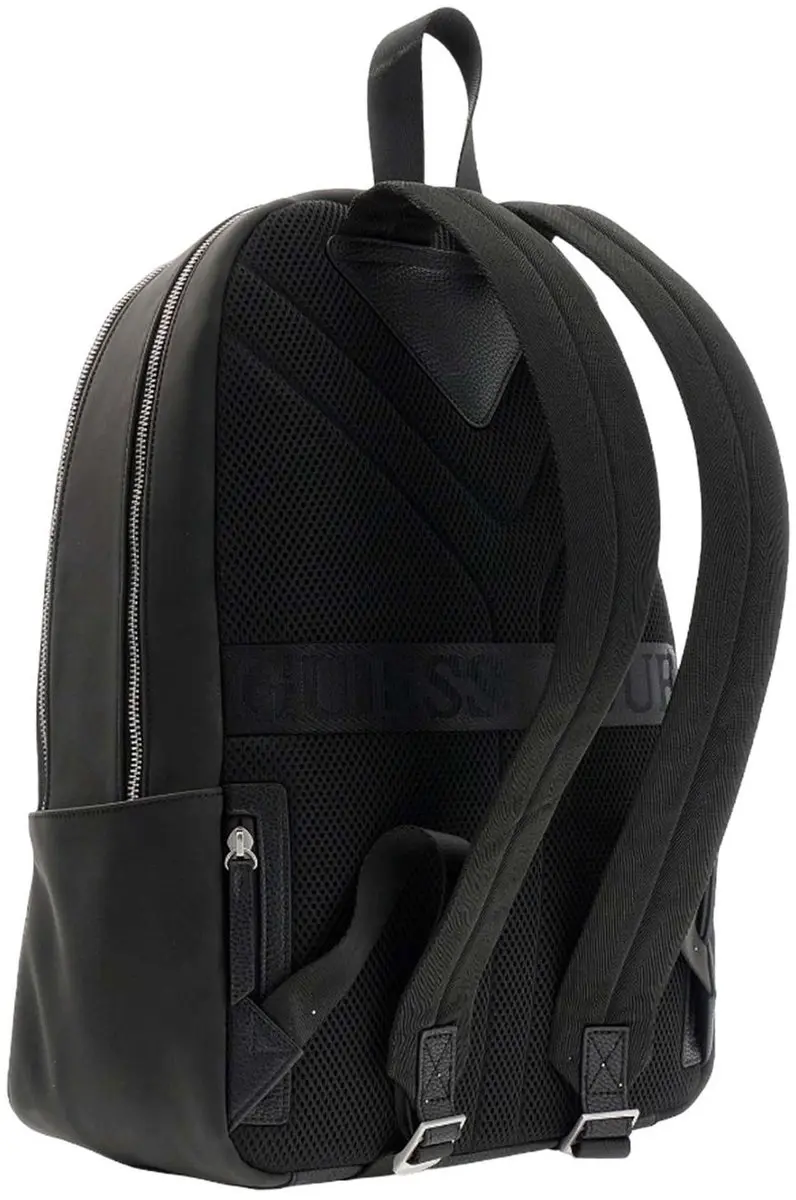 Guess Torino Backpack HMTONKP6111 BLA - 15 inch - Zwart