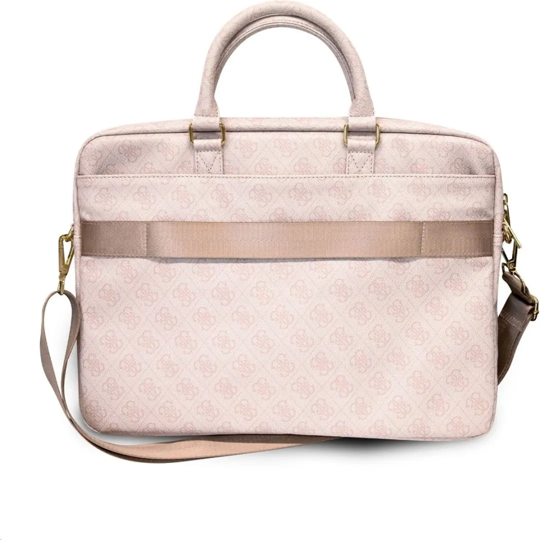 Guess Big 4G Logo Laptoptas GUCB15G4GFPI - 16 inch - Roze