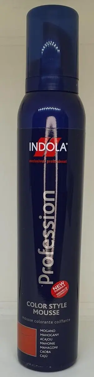 Indola Profession Haarverf Styling Mousse Mahonie 200ml