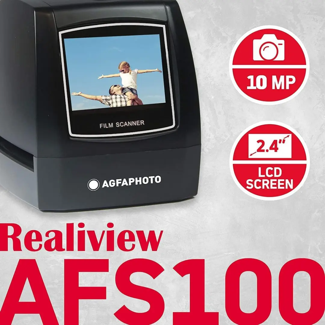 AgfaPhoto Realiview afs100 Filmscanner - Zwart