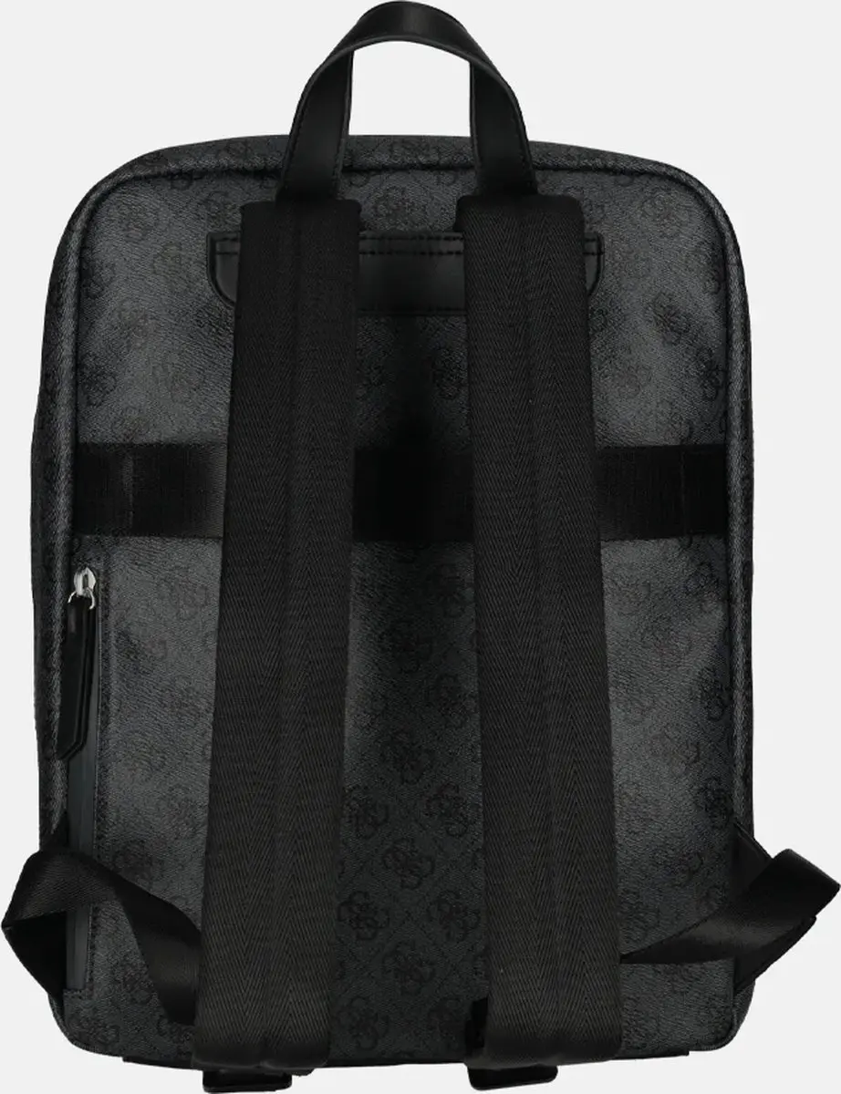 Guess Vezzola Rugzak 14 inch - 9 Vakken - Zwart