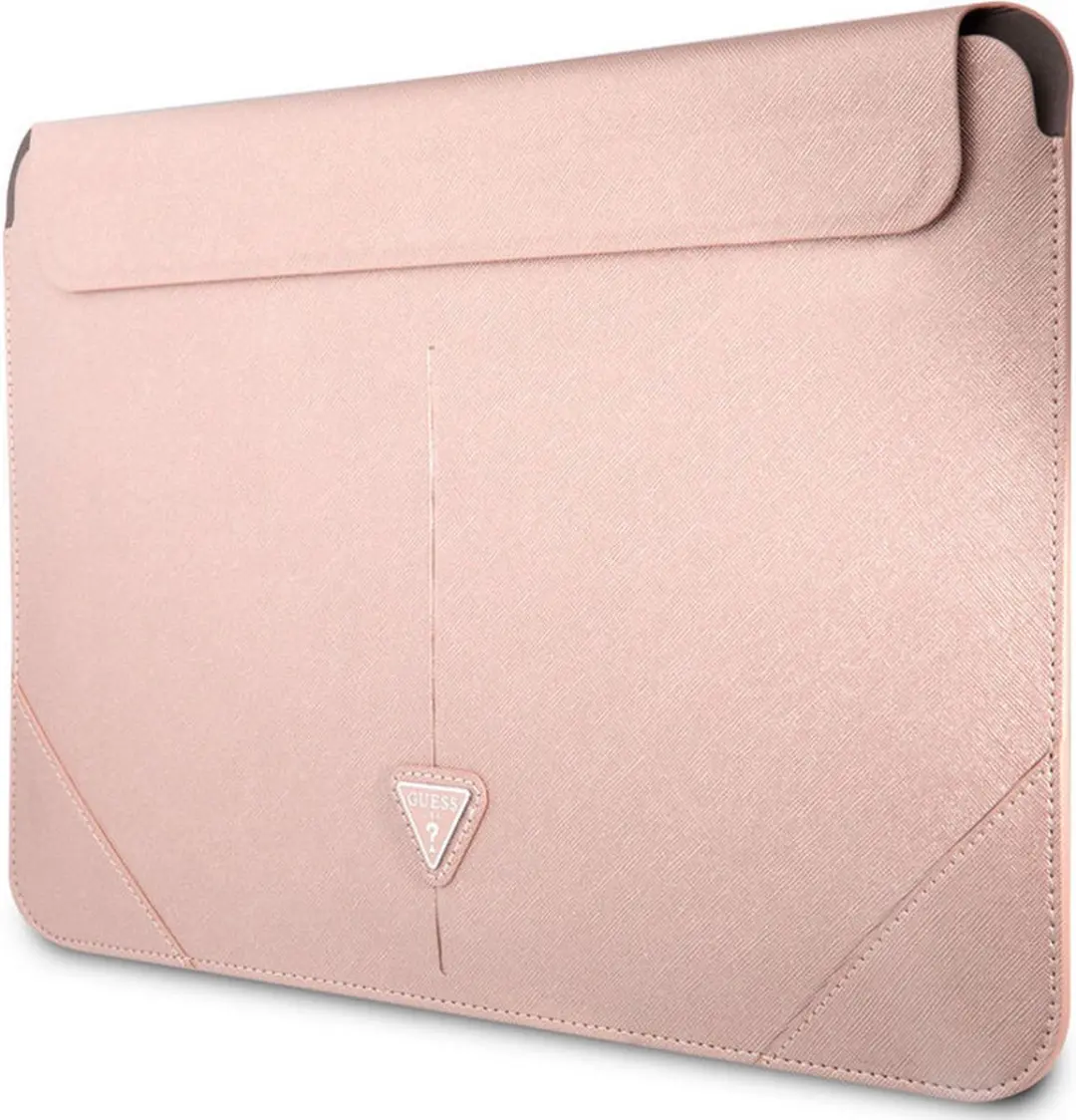 Guess Saffiano Laptoptas GUCS16PSATLP - 16" - Roze
