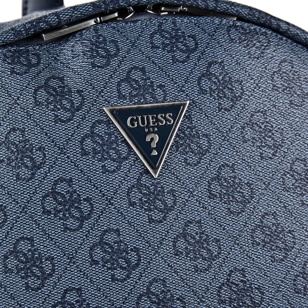 GUESS Milano Backpack - 15.4 inch - 5 Vakken - Blue Denim