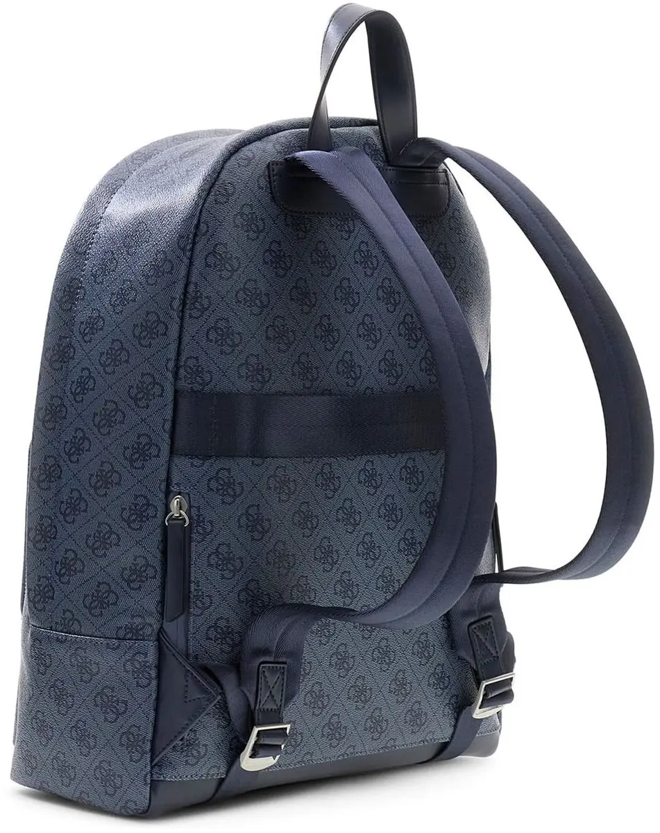 GUESS Milano Backpack - 15.4 inch - 5 Vakken - Blue Denim