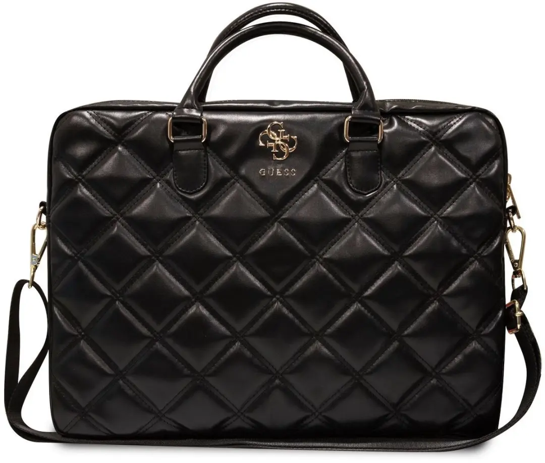 GUESS Quilted 4G Laptop Tas GUCB15ZPSQSSGK