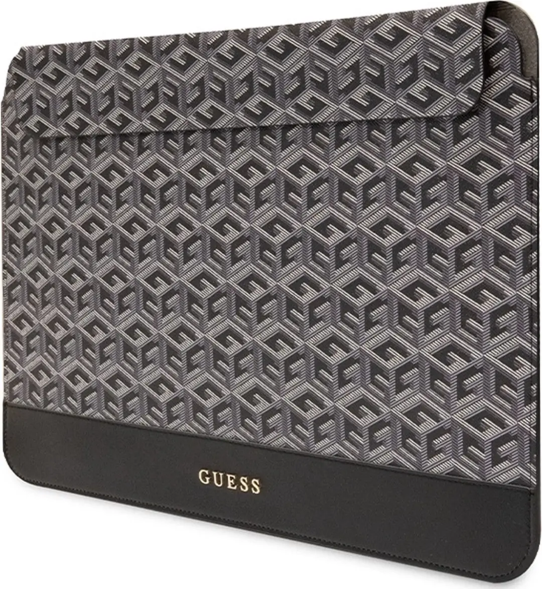 Guess G-Cube Hoesje GUCS14HGCFSEK - 14 inch - Zwart