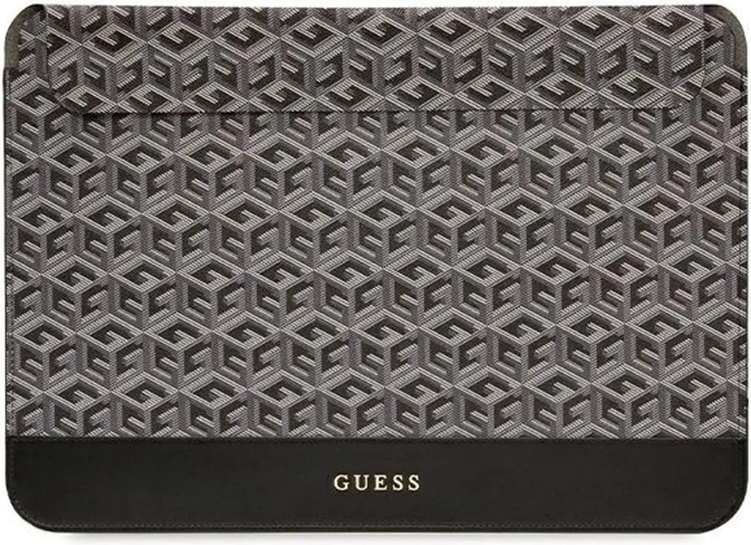 Guess G-Cube Hoesje GUCS14HGCFSEK - 14 inch - Zwart