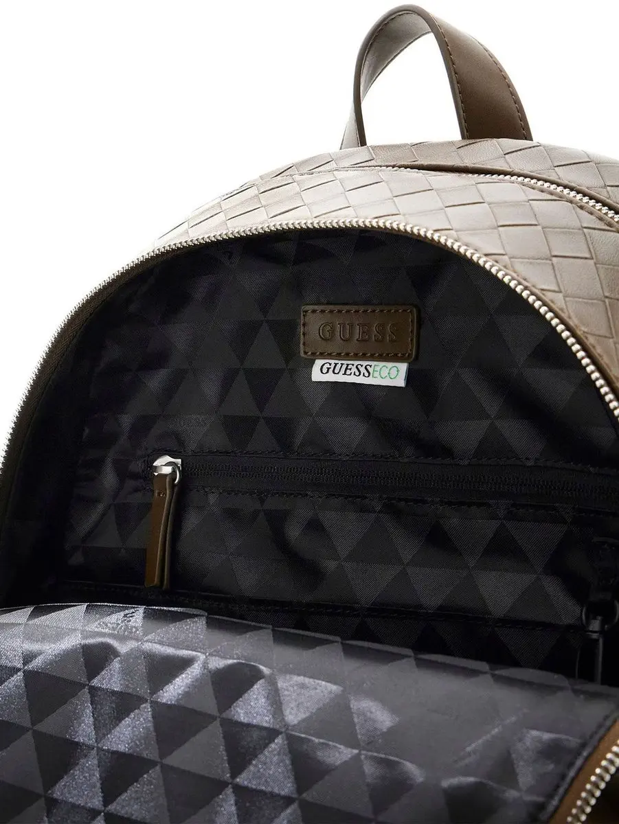 GUESS Torino Backpack HMTOWOP6311 - 16 inch - 12 Vakken - Dark Olive