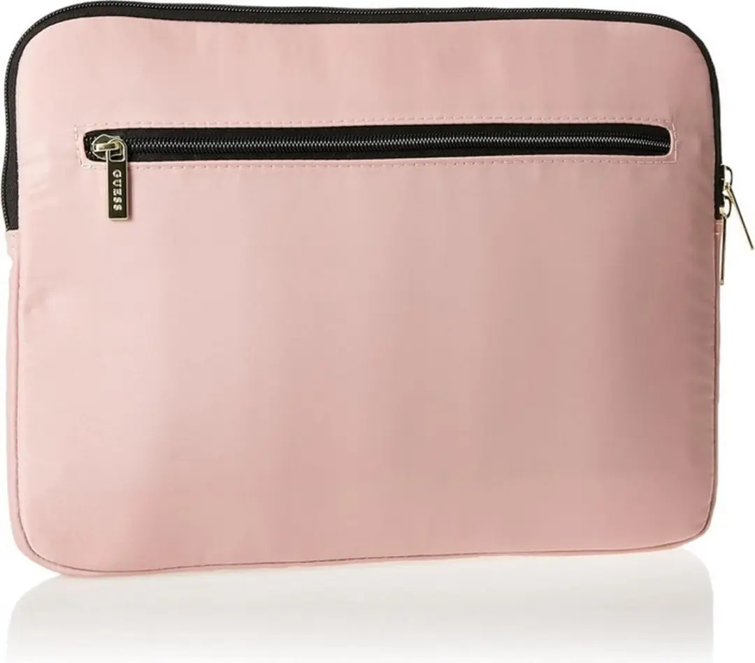 Guess Nylon Triangle Logo Sleeve 13" - Roze