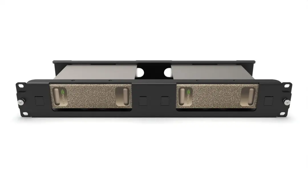 Nvidia 19-inch 1,5U Rackmount voor 2x DGX Spark - Zwart