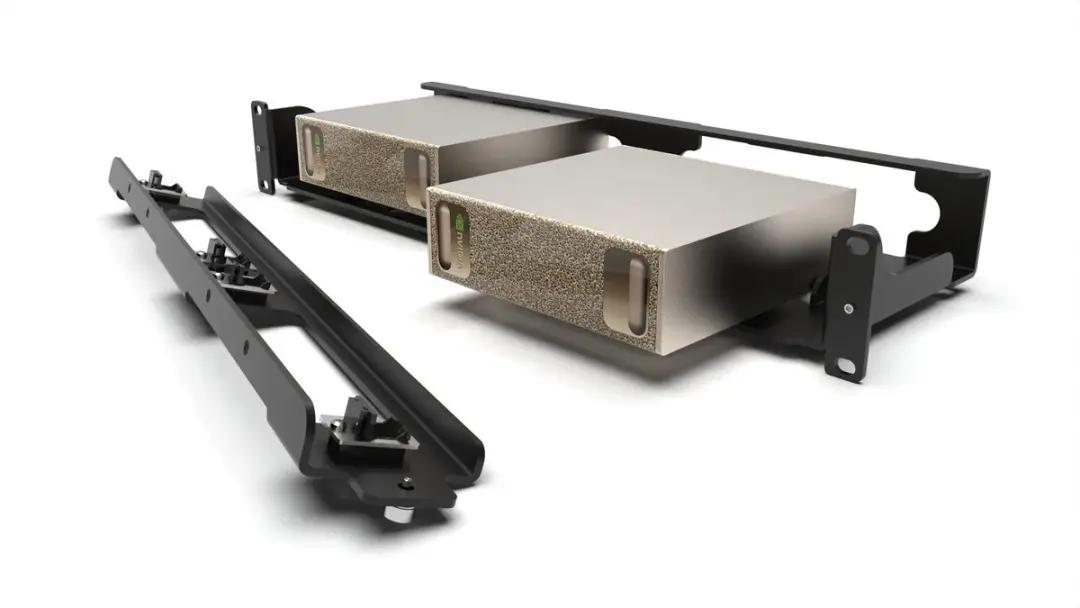 Nvidia 19-inch 1,5U Rackmount voor 2x DGX Spark - Zwart