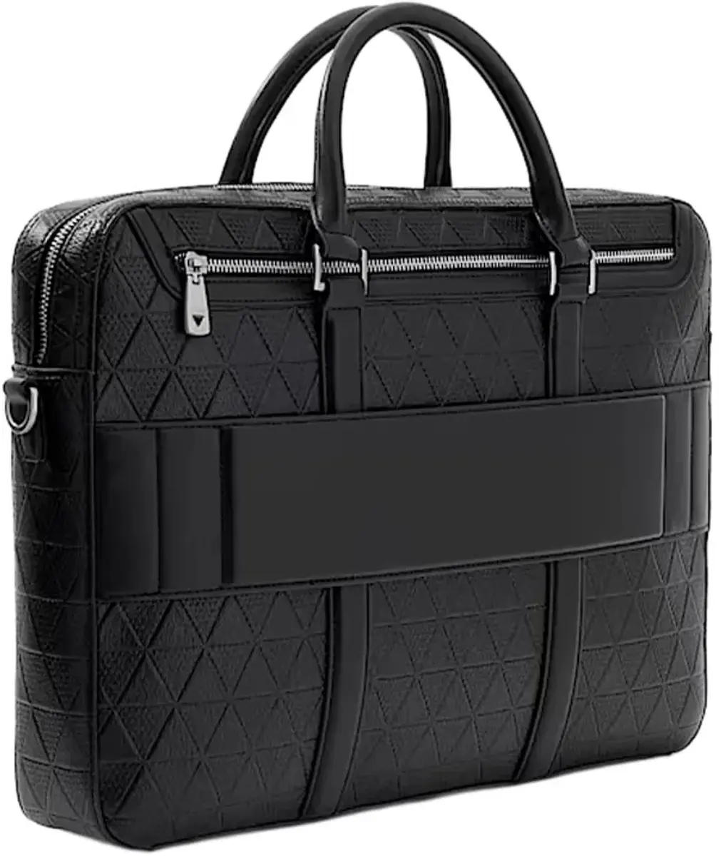 GUESS Torino Laptophoes 15 inch - Zwart