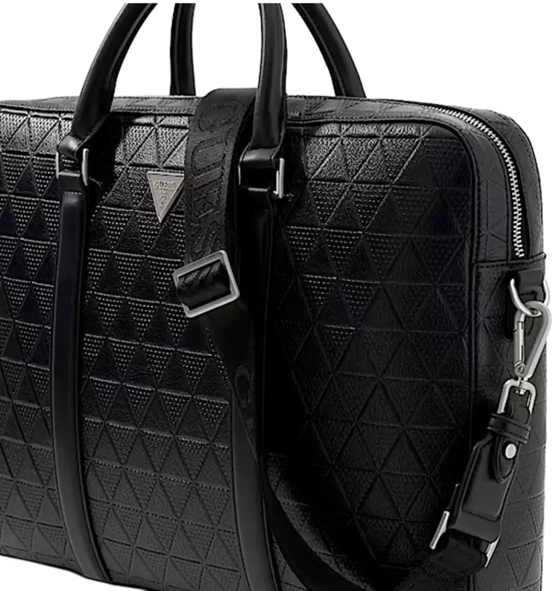 GUESS Torino Laptophoes 15 inch - Zwart