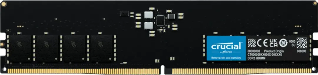 Crucial CT16G56C46U5T DDR5 Geheugen 16GB 5600MHz CL46