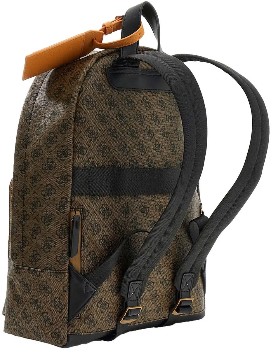 Guess Milano Backpack Laptoprugzak - 15.4 inch - Coffee