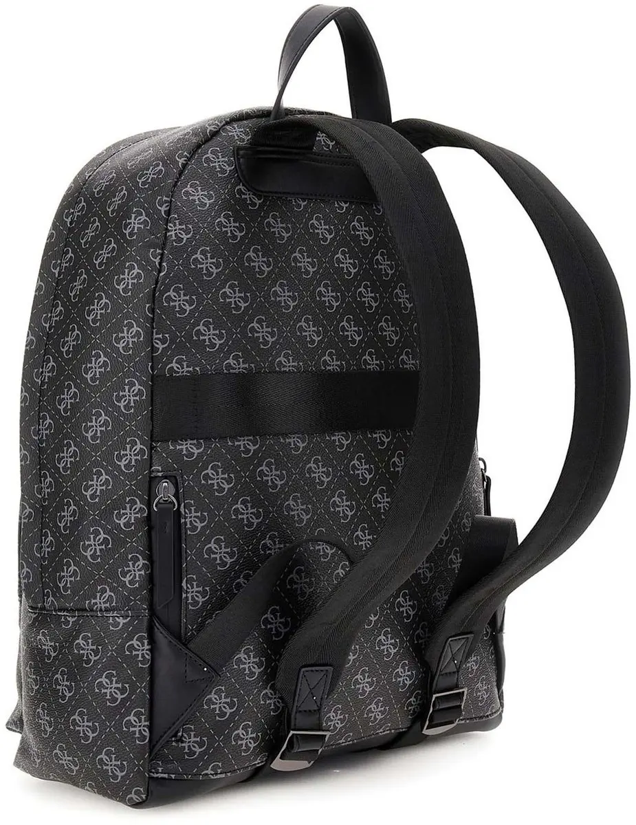 GUESS Milano Backpack HMMILOP5219 DAB - 10 inch - 5 Vakken - Zwart