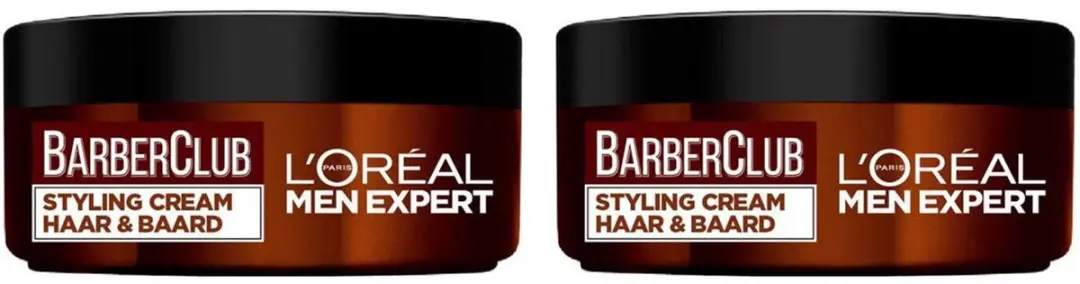 L'Oréal Paris Men Expert BarberClub Styling Cream 2x75ml