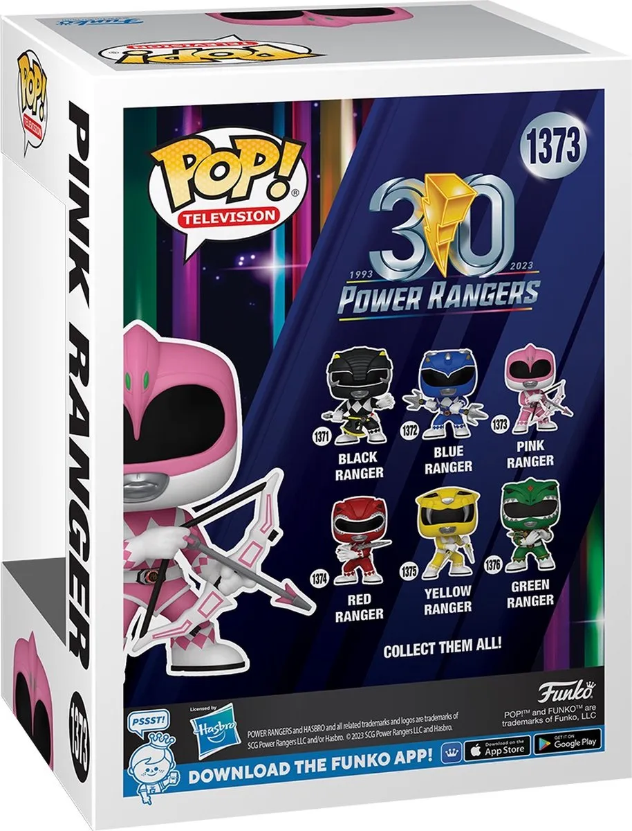 Funko Pop Pink Ranger #1373 Power Rangers