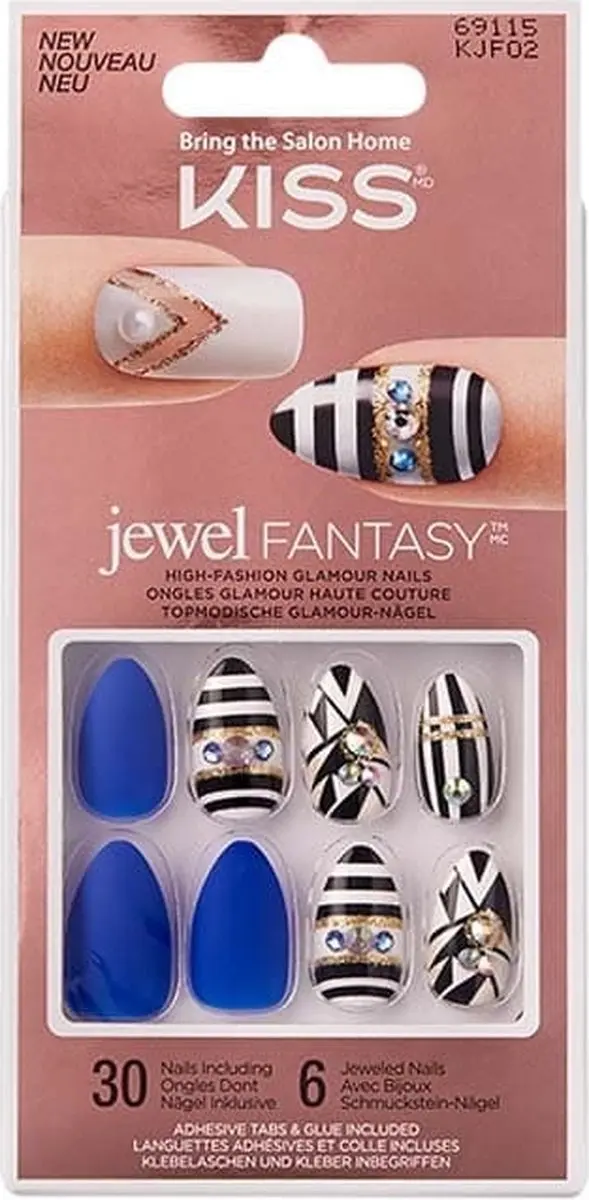 Kiss Plaknagels Jewel Fantasy Nails Your Grace