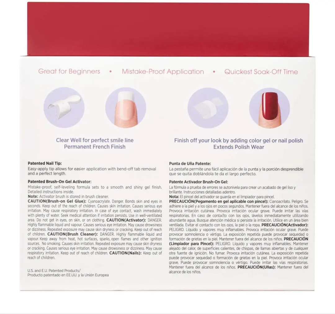 Kiss Plaknagels Brush-On Gel Nail Kit 3ml - afbeelding 6 van 6
