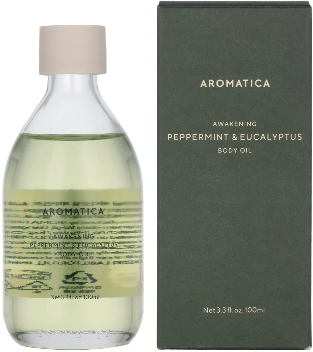 Aromatica Awakening Pepermunt & Eucalyptus Body Oil 100ml