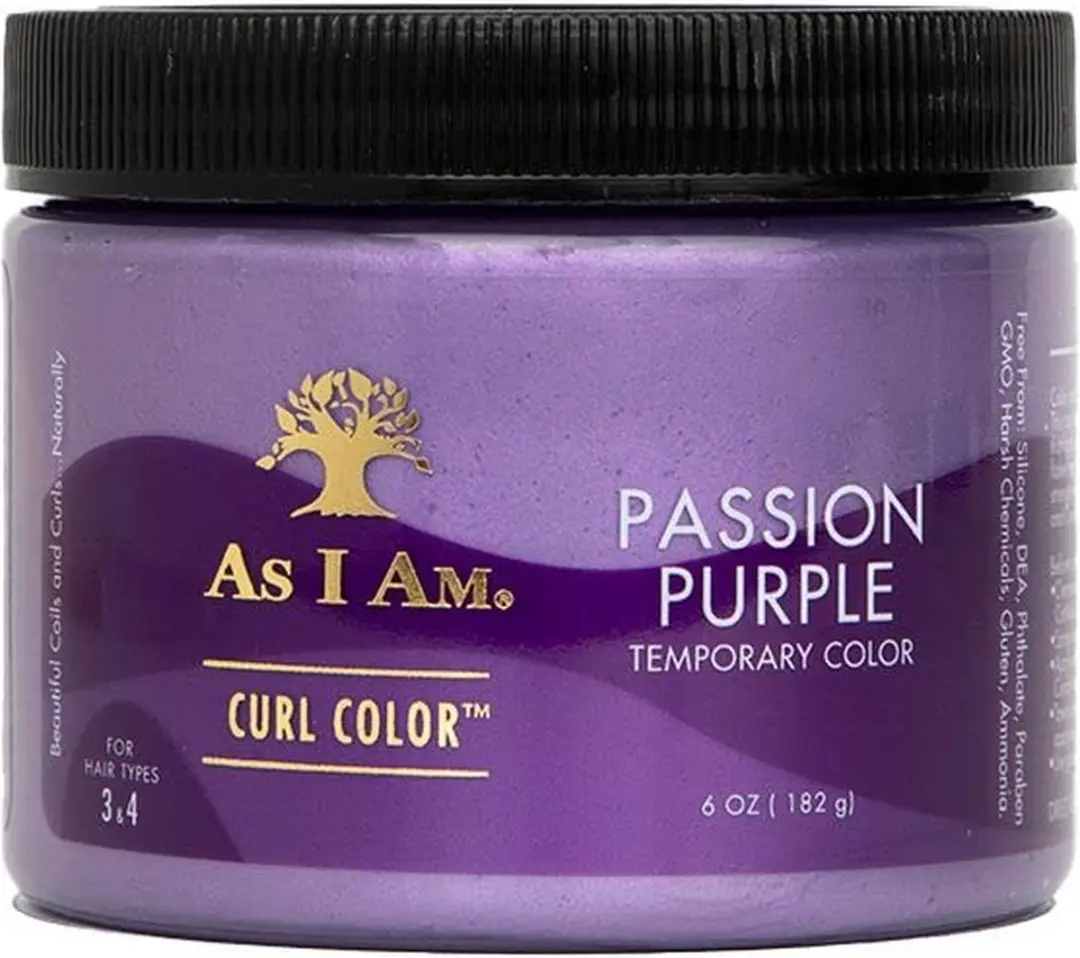 As I Am Curl Color Temporal Passion Semi-permanente kleurstof 182g