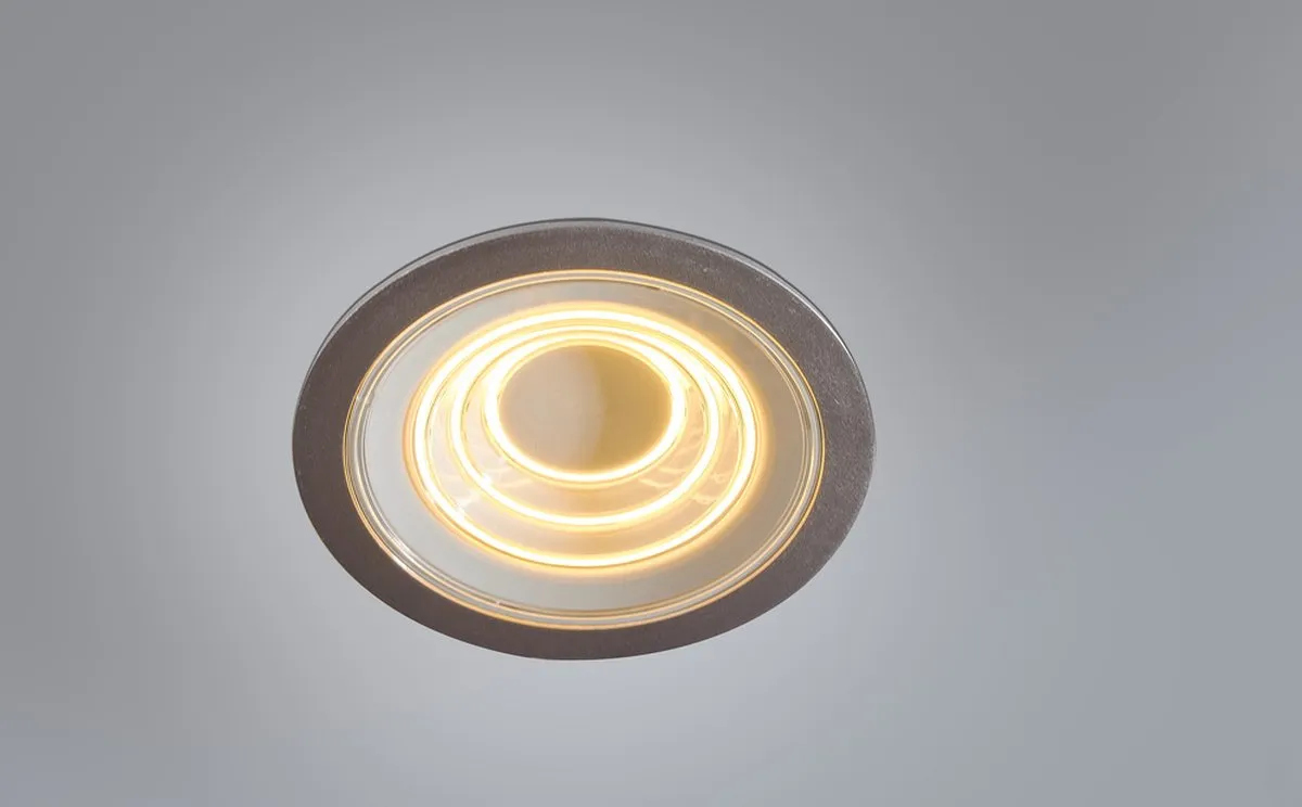 LEDVANCE DECOR FIL DL Ripple Downlight 9W 850lm - Zilver