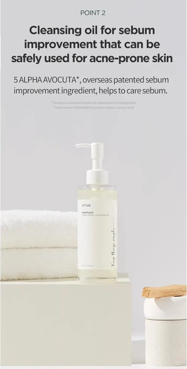 Anua Heartleaf Pore Control Cleansing Oil 200ml - afbeelding 6 van 6