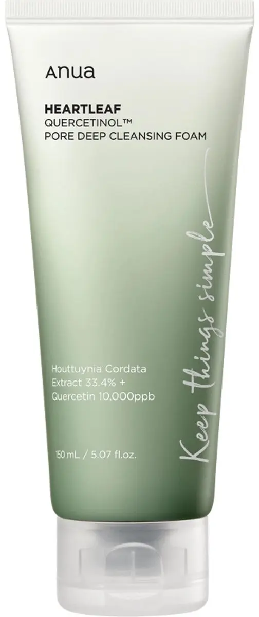 Anua Heartleaf Quercetinol Pore Deep Cleansing Foam 150ml