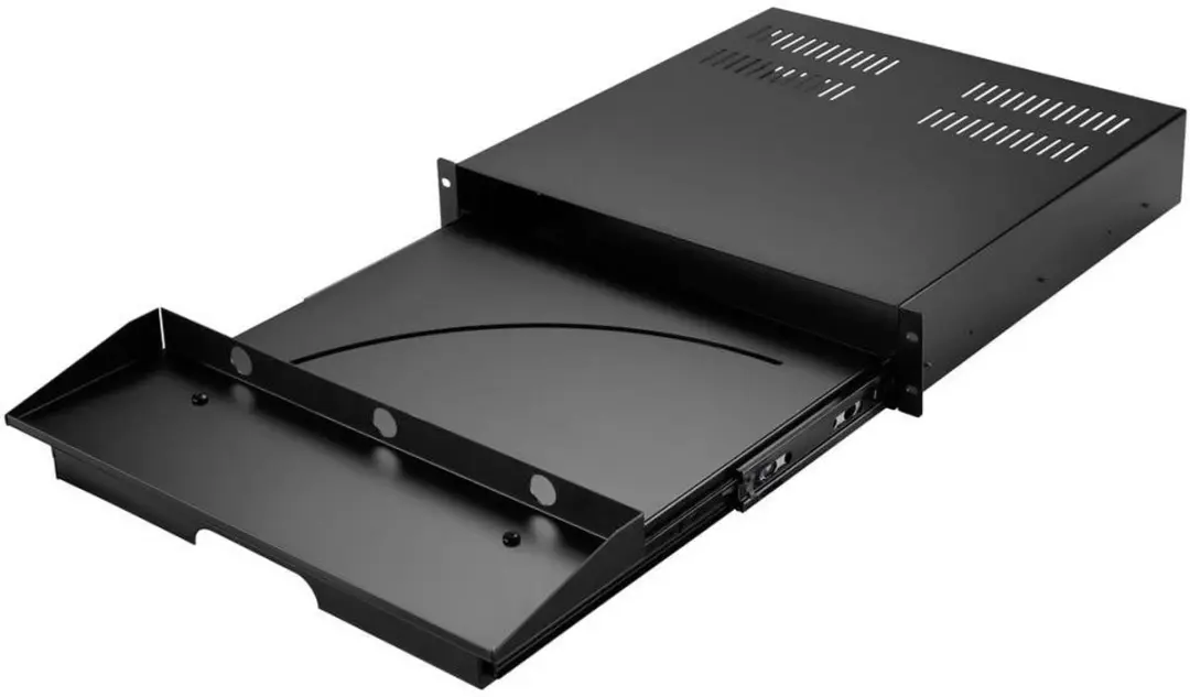 Renkforce RF-7112620 Schuiflade 19" 2HE - Zwart