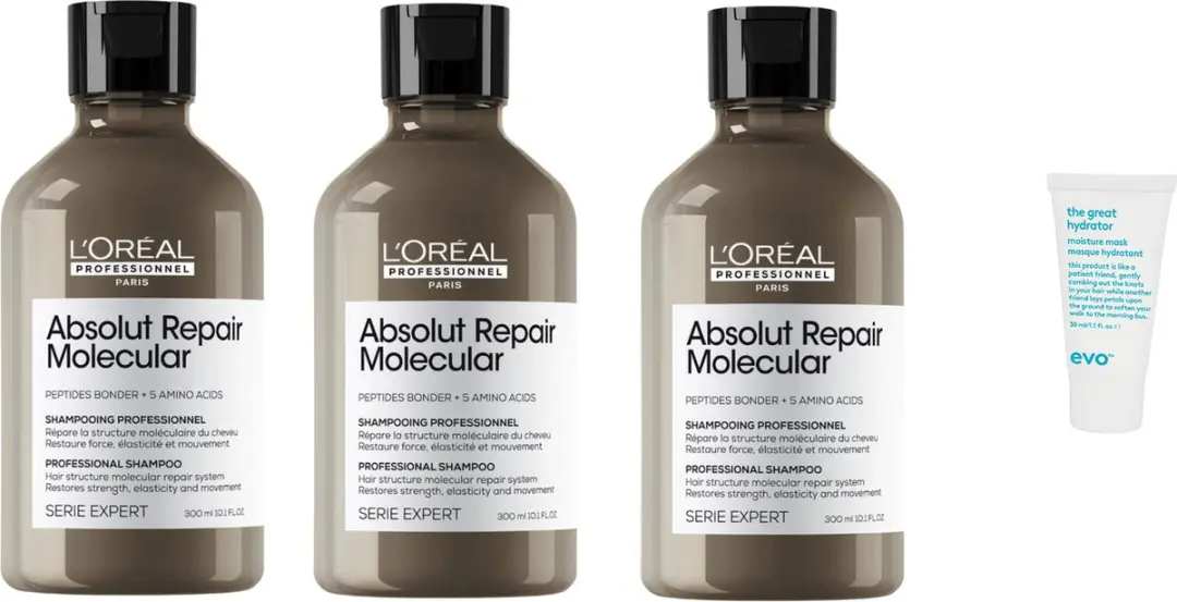 L'Oréal Professionnel Absolut Repair Molecular Shampoo 300ml
