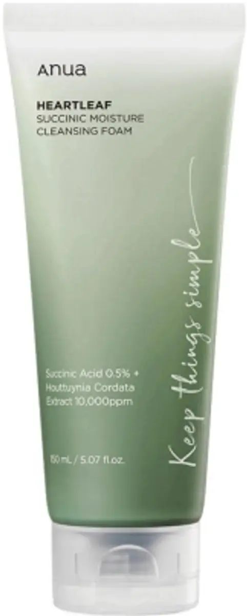 Anua Heartleaf + Succinic Acid Reinigingsgel 150ml