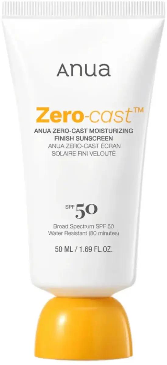 Anua Zero-cast Moisturizing Finish Sunscreen 50ml
