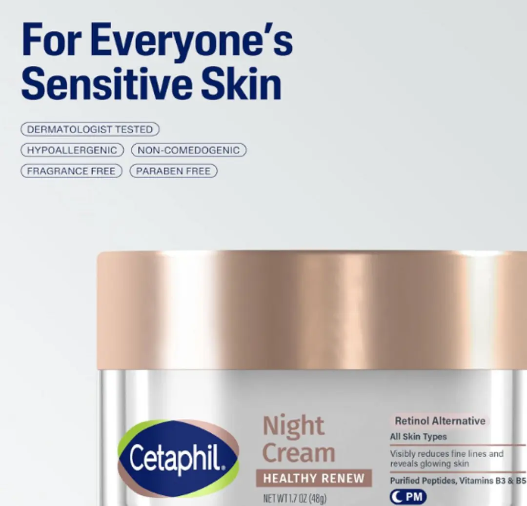 Cetaphil Healthy Renew Nachtcrème 48g - Gezicht